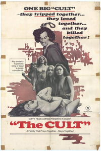 The Manson Massacre Movie Poster Print featuring dramatic imagery.