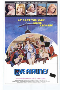 Love Airlines Movie Poster Print - vibrant design capturing romance in the skies.
