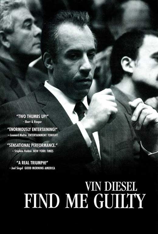 Find Me Guilty Movie Poster Print - A captivating film poster.
