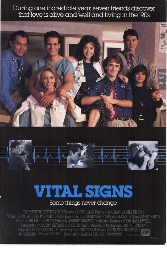 Vital Signs Movie Poster Print featuring cinematic themes.