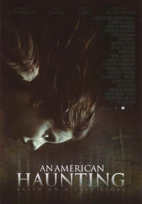 An American Haunting Movie Poster Print showcasing eerie cinematic art.