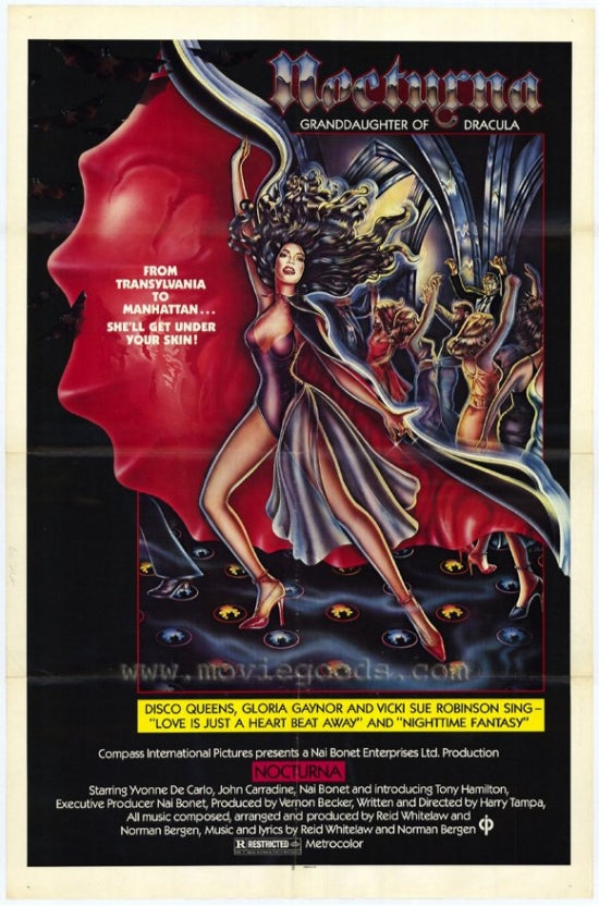 Nocturna Movie Poster Print showcasing captivating cinema art.