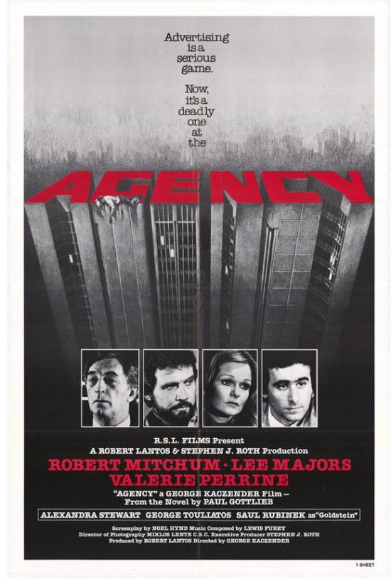The Agency Movie Poster Print showcasing vibrant design.