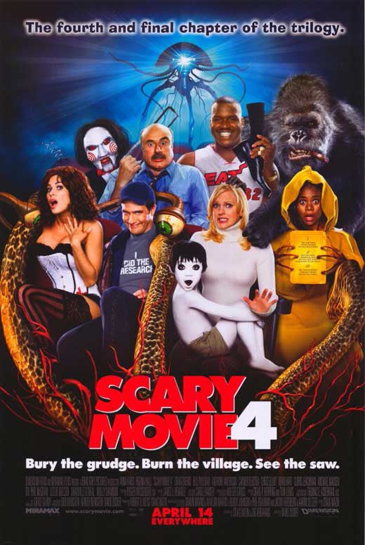 Scary Movie 4 Movie Poster Print - 11x17 | Posterazzi
