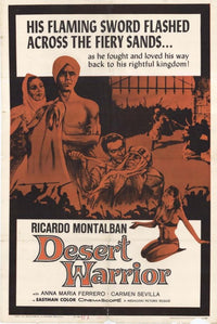 Desert Warrior Movie Poster Print showcasing adventure and excitement.