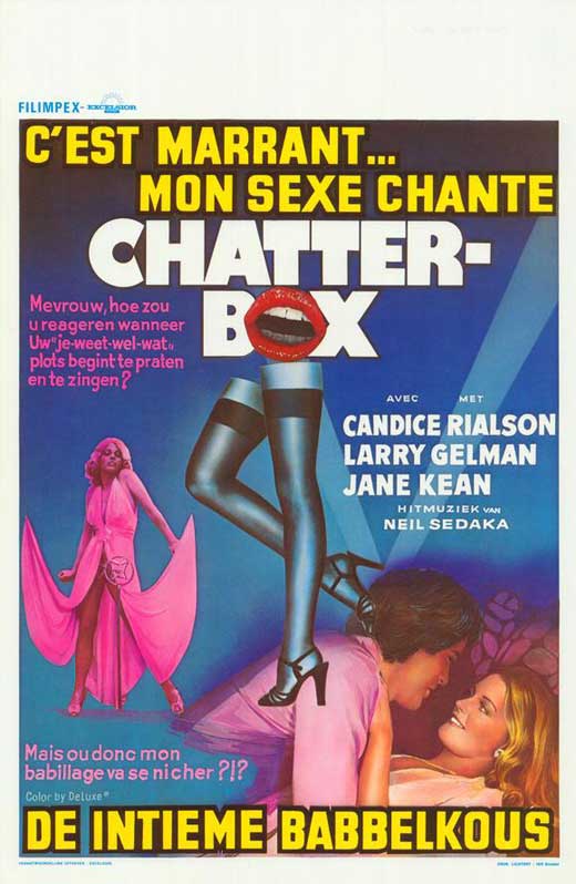 Chatterbox Movie Poster Print showcasing vibrant colors and cinematic art.