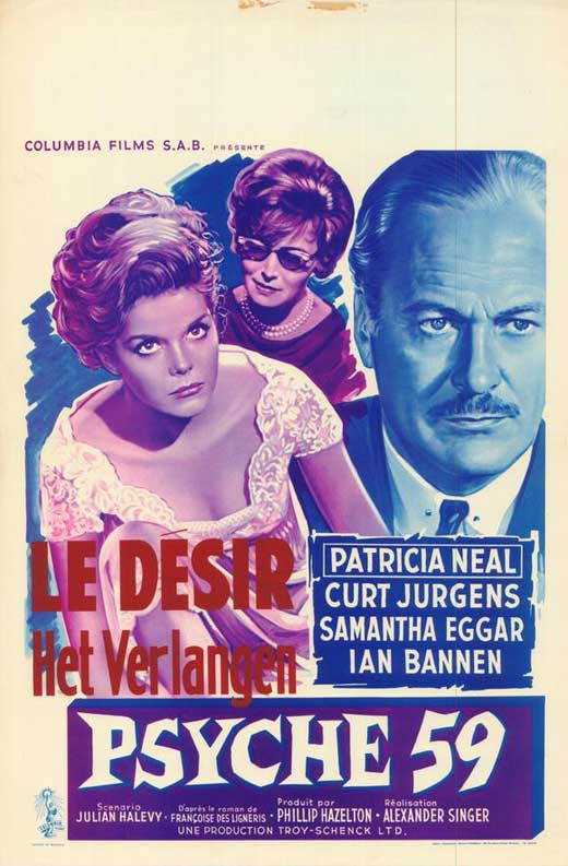 Psyche 59 Movie Poster Print featuring iconic film imagery.