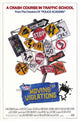 Moving Violations Movie Poster Print featuring vibrant colors and classic comedy theme.