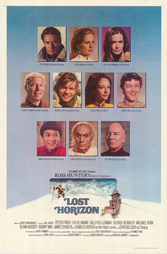Lost Horizon Movie Poster Print showcasing classic film art.