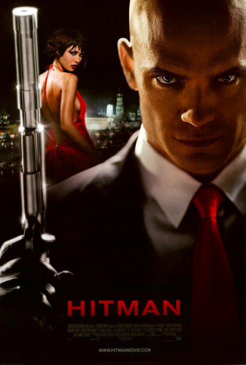 Hitman Movie Poster Print capturing cinematic intensity.
