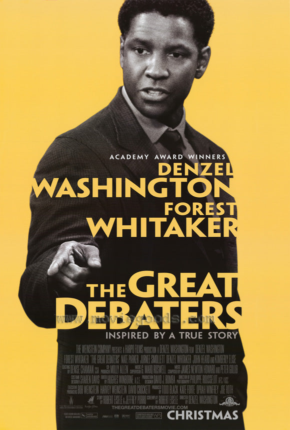 The Great Debaters Movie Poster Print showcasing inspiring film art.