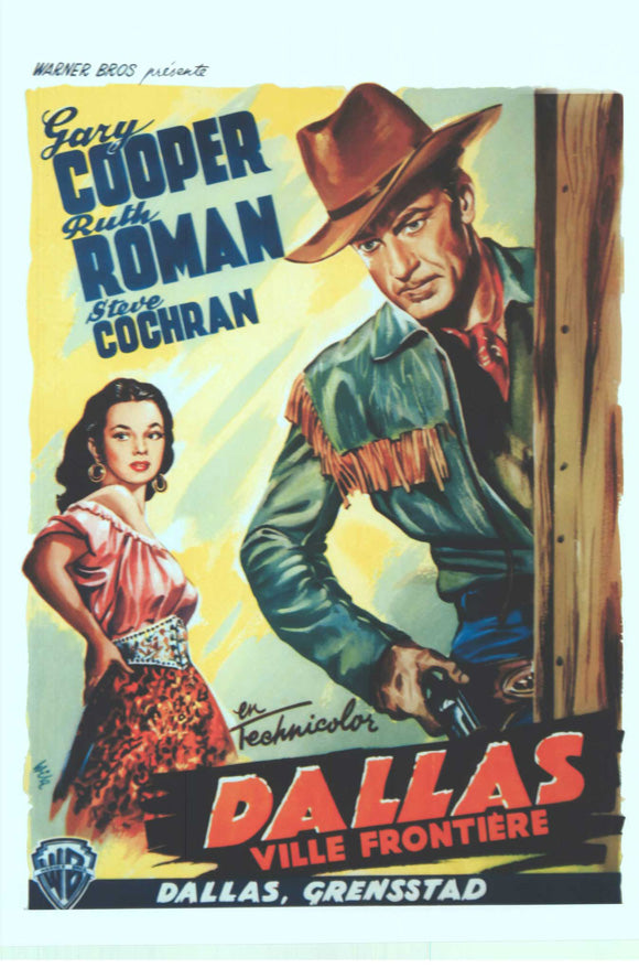 Dallas Movie Poster Print showcasing classic film art.