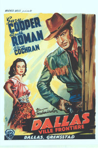 Dallas Movie Poster Print showcasing classic film art.