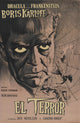 Terror Movie Poster Print showcasing horror-themed artwork.