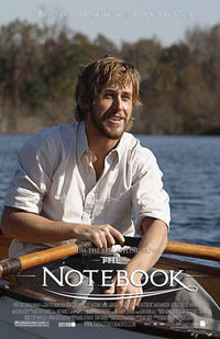 Notebook Movie Poster Print showcasing romantic themes.