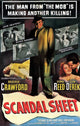 Scandal Sheet Movie Poster Print featuring classic cinema visuals