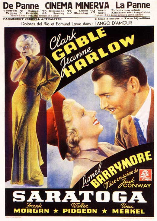 Saratoga Movie Poster Print (11x17) - Perfect for Home & Office