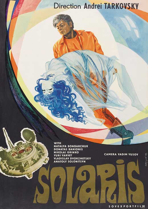 Solaris Movie Poster Print showcasing stunning sci-fi visuals.
