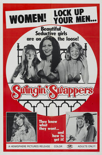 The Swinging Swappers Movie Poster Print showcasing vibrant cinema art.