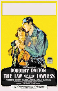 Law of the Lawless Movie Poster Print - high-quality film art.
