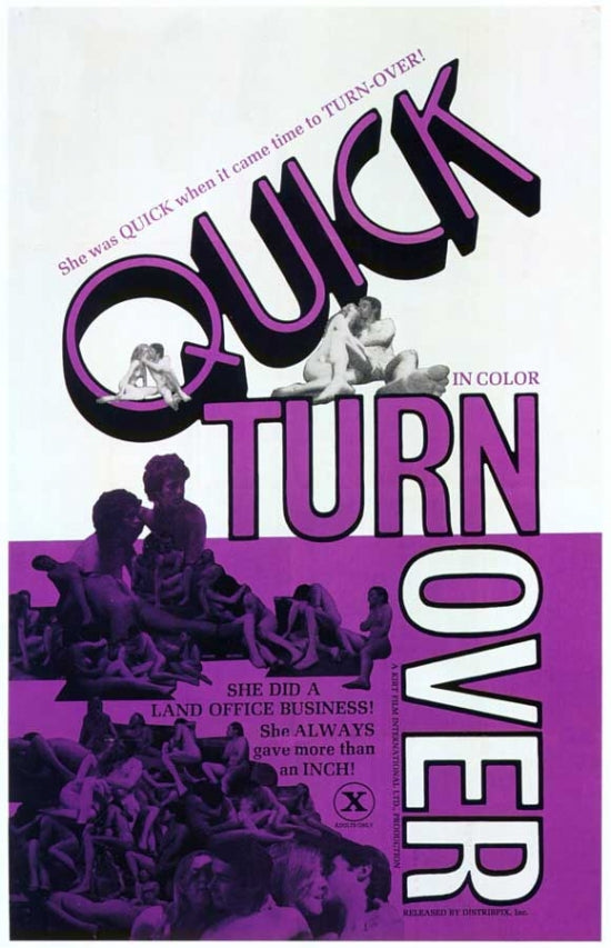 Quick Turnover Movie Poster Print showcasing cinematic art.
