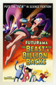 Futurama: The Beast with a Billion Backs Movie Poster Print showcasing vibrant colors and unique artwork.