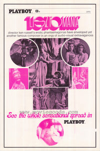 Lisztomania Movie Poster Print showcasing vibrant film artwork.