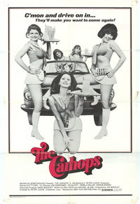 Carhops Movie Poster Print showcasing retro diner theme
