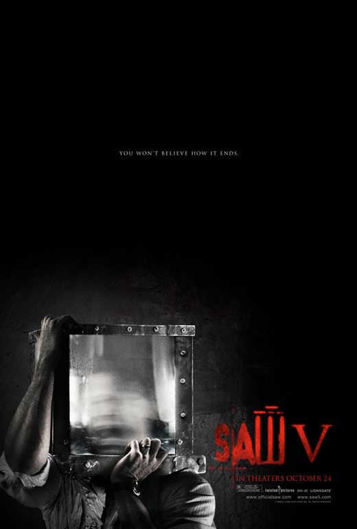 Saw V Movie Poster Print (11x17) - Perfect for Home or Office