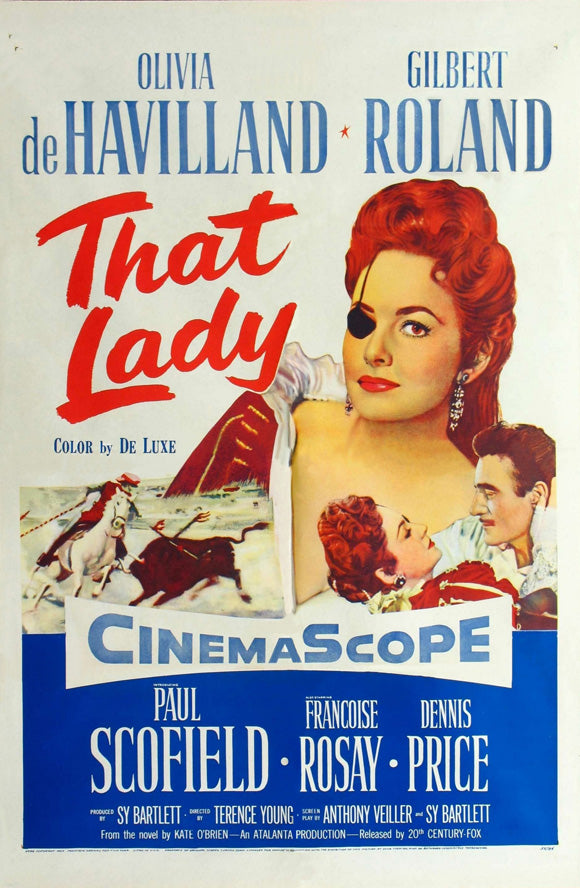 That Lady movie poster print featuring vibrant artwork.