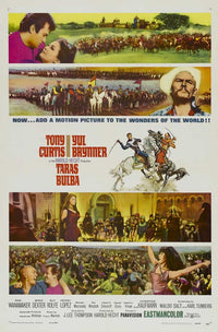 Taras Bulba Movie Poster Print showcasing classic film imagery.