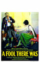A Fool There Was Movie Poster Print showcasing classic cinema art.