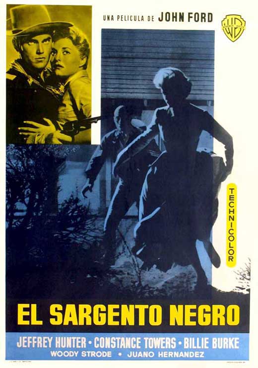 Sergeant Rutledge Movie Poster Print showcasing classic film art.