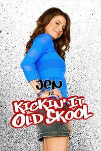 Kickin' It Old Skool Movie Poster Print featuring vibrant colors and comedy theme.