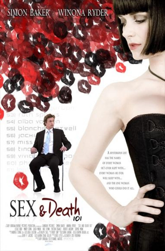 Sex and Death 101 Movie Poster Print showcasing bold graphics and design.