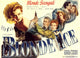 Blonde Ice Movie Poster Print showcasing classic cinema artwork.