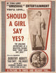 A Virgin in Hollywood Movie Poster Print featuring classic cinema imagery.