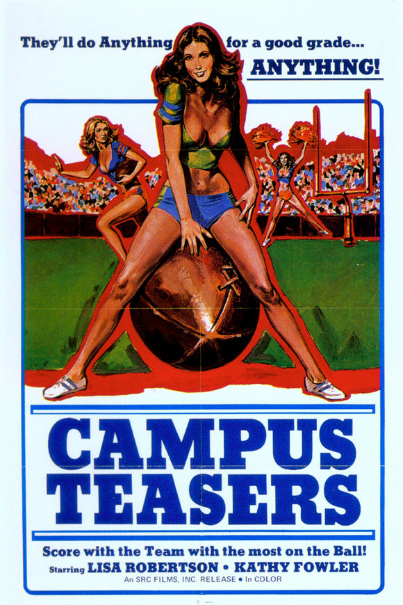 Campus Teasers Movie Poster Print showcasing campus life.