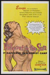 Hideout in the Sun Movie Poster Print, vibrant colors and details.
