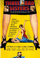 Three Bad Sisters Movie Poster Print showcasing dramatic artwork.