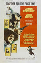 The Man Who Shot Liberty Valance movie poster print in 11x17 size.