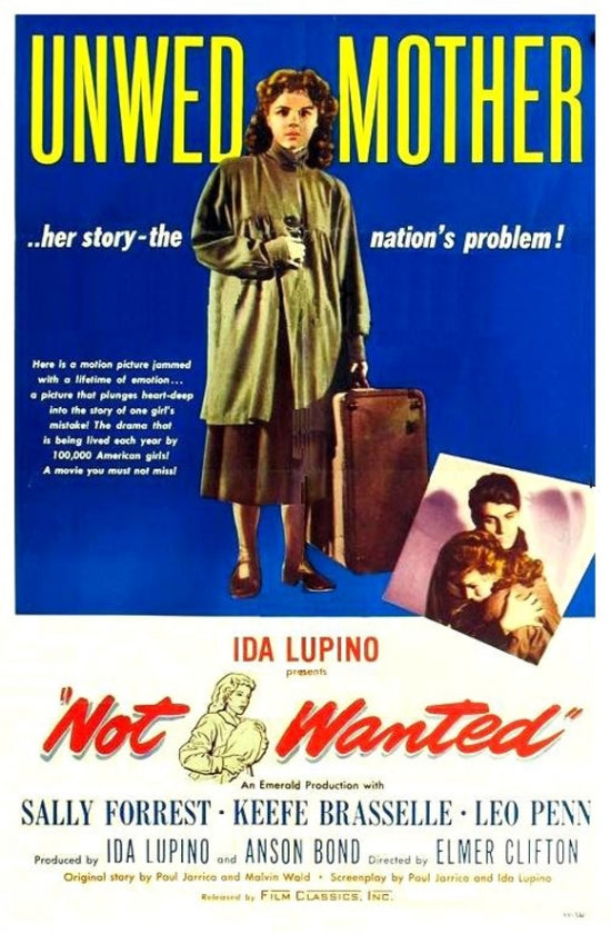 Not Wanted Movie Poster Print showcasing cinematic history.