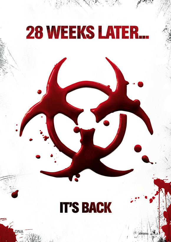 28 Weeks Later Movie Poster Print featuring gripping horror film imagery.