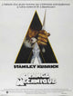 A Clockwork Orange Movie Poster Print showcasing striking film artwork.