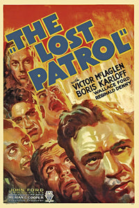 The Lost Patrol Movie Poster Print showcasing classic film art.