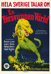 The Lost World Movie Poster Print showcasing classic adventure art