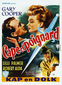 Cloak and Dagger Movie Poster Print featuring dynamic design.