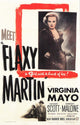 Flaxy Martin Movie Poster Print showcasing classic cinema artwork.