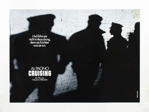 Cruising Movie Poster Print featuring classic film art.