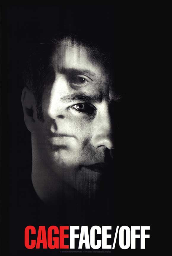 Face/Off Movie Poster Print featuring John Travolta and Nicolas Cage